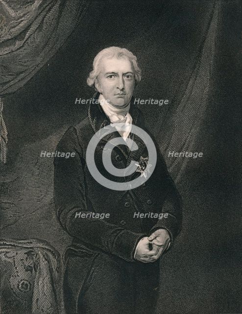 'Robert Banks Jenkinson, Earl of Liverpool', c1820, (mid 19th century). Creator: H Robinson.