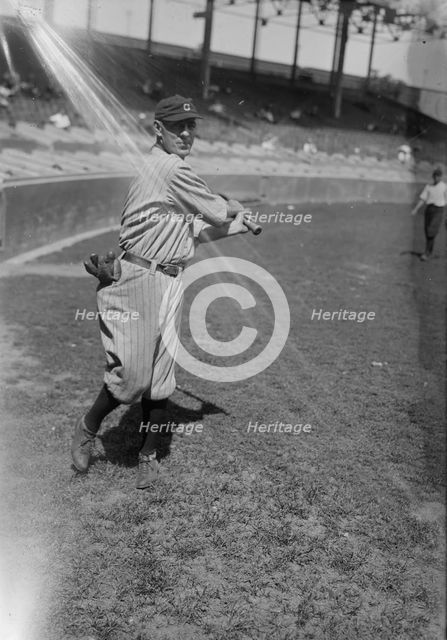 Robert "Braggo" Roth, Cleveland AL (baseball), 1918. Creator: Bain News Service.