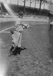 Robert "Braggo" Roth, Cleveland AL (baseball), 1918. Creator: Bain News Service
