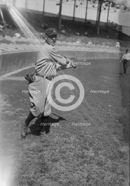 Robert "Braggo" Roth, Cleveland AL (baseball), 1918. Creator: Bain News Service.