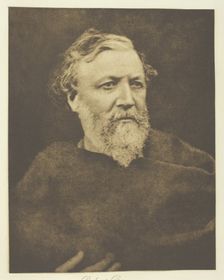 Robert Browning, 1865, printed c. 1893. Creator: Julia Margaret Cameron