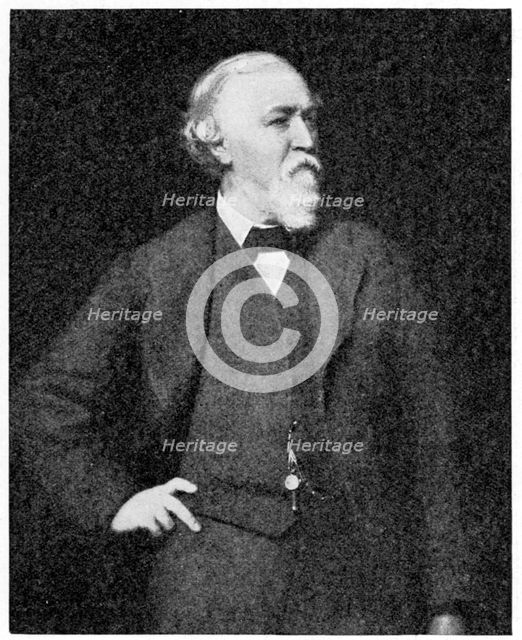 'Robert Browning', 1923.Artist: Rischgitz Collection