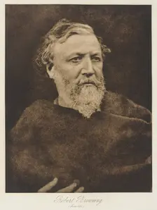 Robert Browning, c.1880. Creator: Julia Margaret Cameron