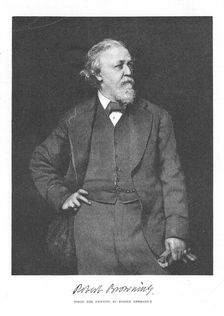 Robert Browning, English poet and dramatist, 1882