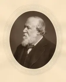 Robert Browning, English poet and dramatist, c1880. Artist: Lock & Whitfield