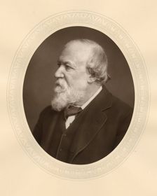 Robert Browning, English poet and dramatist, c1880. Artist: Lock & Whitfield