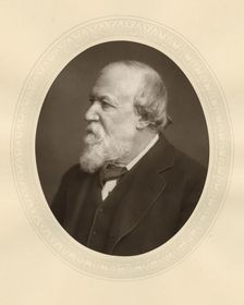 Robert Browning, English poet and dramatist, c1880. Artist: Lock & Whitfield