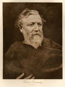 Robert Browning (from life), May 1865. Creator: Julia Margaret Cameron