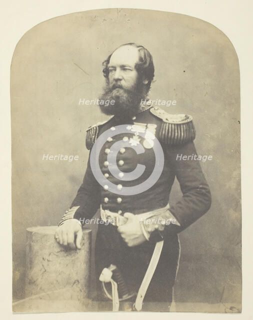 Robert Brownrigg, taken at the Crimea, 1855. Creator: Roger Fenton.