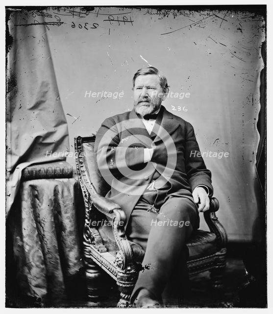 Robert Cumming Schenck of Ohio, between 1860 and 1875. Creator: Unknown.