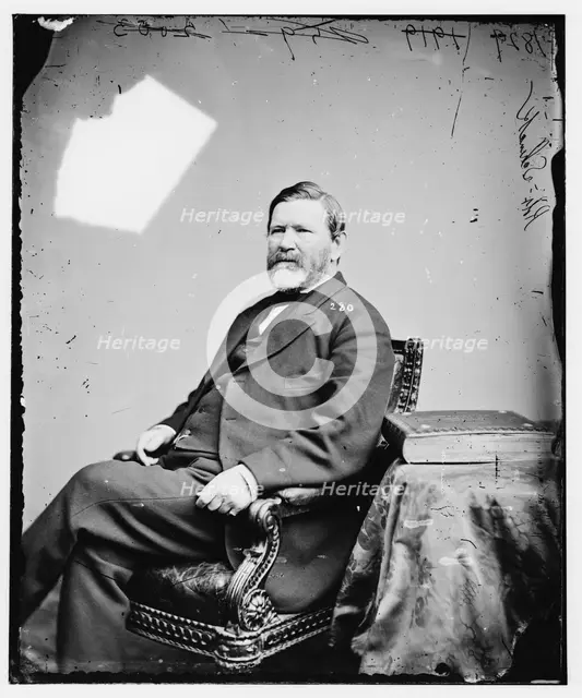 Robert Cumming Schenck of Ohio, between 1860 and 1875. Creator: Unknown.