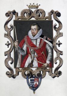 Robert Cecil, 1st Earl of Salisbury, English statesman, (1825). Artist: Sarah, Countess of Essex