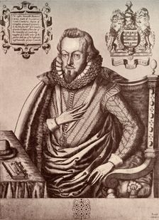 Robert Cecil, First Earl of Salisbury early 17th century, (1911). Artist: Renold Elstrack