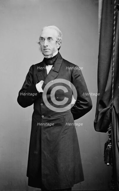Robert Charles Winthrop of Massachusetts, between 1855 and 1865. Creator: Unknown.