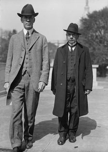 Robert Crosser, Rep. from Ohio, Right, with T.K. Giragossian, 1917. Creator: Harris & Ewing