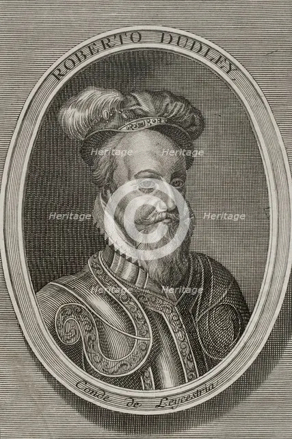 Robert Dudley (1532-1588), English nobleman and statesman, 1748. Creator: Unknown.