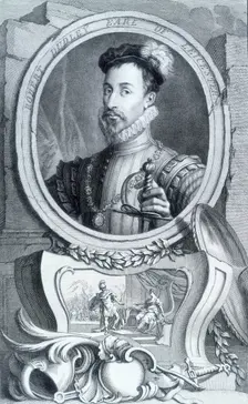 Robert Dudley, Earl of Leicester, c1743-c1751. Creator: Jacobus Houbraken