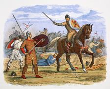 Robert, Duke of Normandy, captured at the Battle of Tinchebraye, Normandy, 1106 (1864). Creator: James William Edmund Doyle