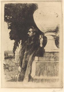 Robert de Montesquiou, 1899. Creator: Paul Albert Besnard