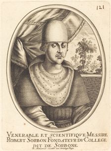 Robert de Sorbon. Creator: Balthasar Moncornet