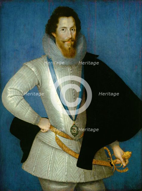 Robert Devereux, 2nd Earl of Essex, 1596/1601. Creator: Studio of Marcus Gheeraerts the Younger.