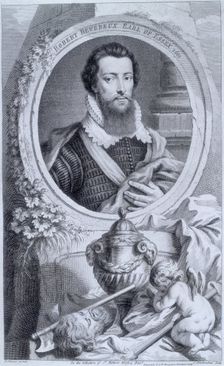 Robert Devereux, 2nd Earl of Essex, c1743-c1751. Creator: Jacobus Houbraken