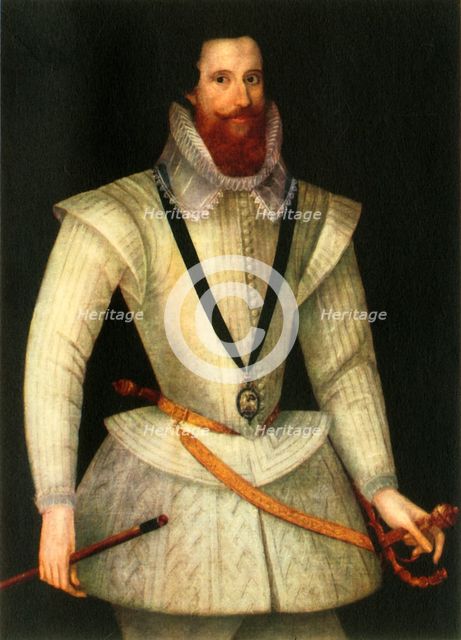 Robert Devereux, c1596-1601, (1944).  Creator: Unknown.