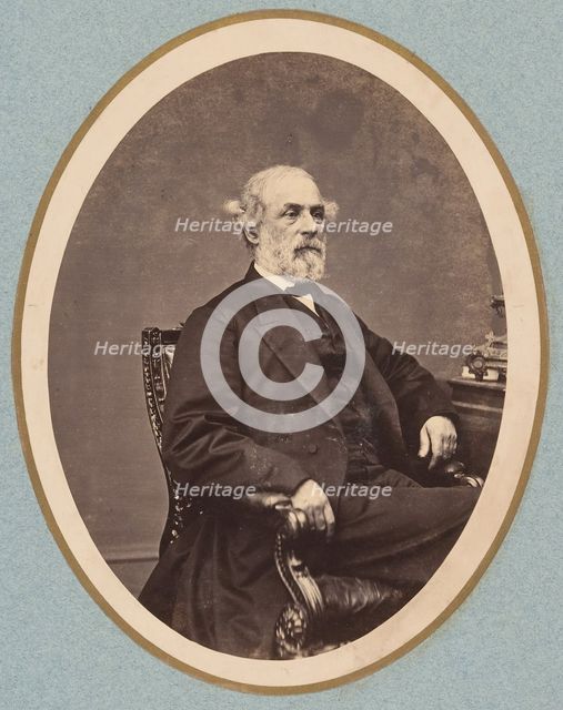 Robert E. Lee, 1869. Creator: Mathew Brady.
