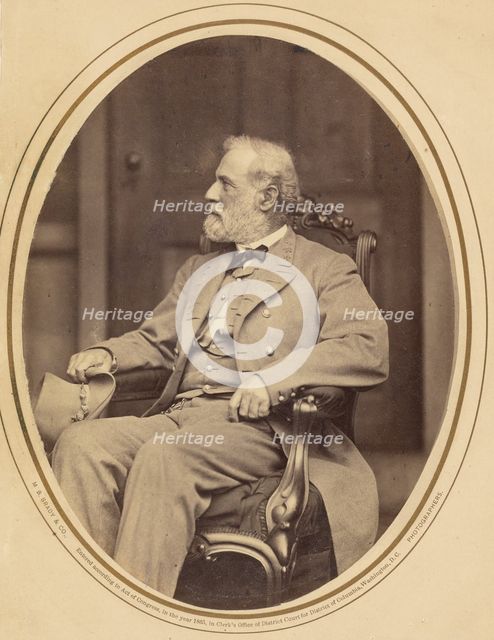 Robert E. Lee, April 16, 1865. Creator: Mathew Brady.