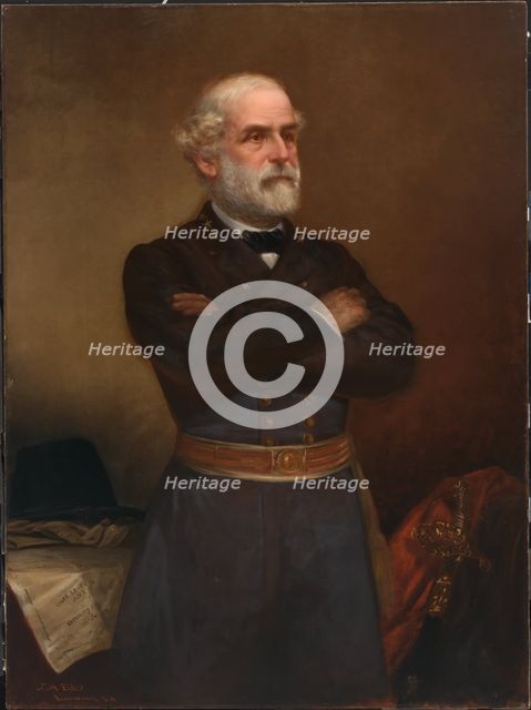 Robert Edward Lee, 1876. Creator: John Adams Elder.