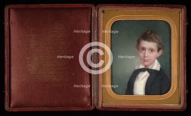 Robert Edwards Carter Stearns, ca. 1840. Creator: Sarah C. Frothingham.