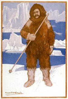 Robert Edwin Peary, American naval officer and explorer, 1909