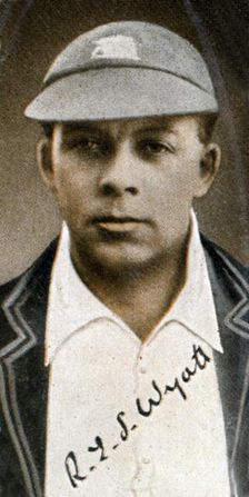 Robert Elliot Storey Wyatt, (Quiet Wyatt), all-round circketer, 1935