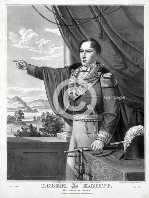 Robert Emmett, the Martyr of Ireland, c.1873. 