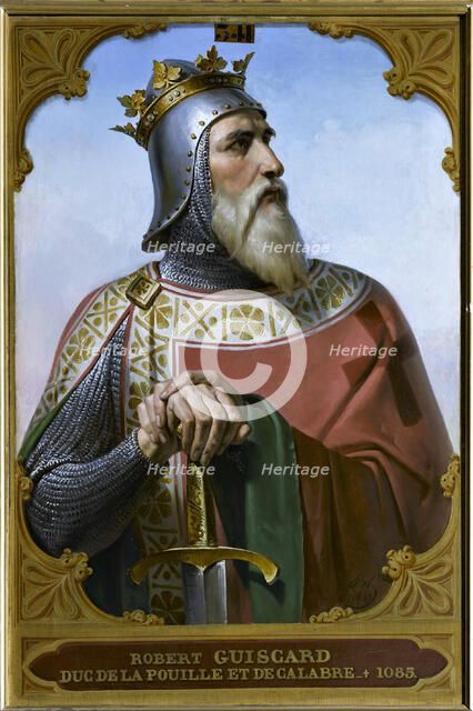 Robert Guiscard, Count of Apulia and Calabria, 1843. Creator: Blondel, Merry-Joseph (1781-1853).