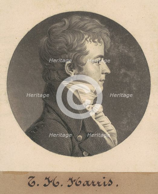 Robert Gamble, Jr., c. 1808. Creator: Charles Balthazar Julien Févret de Saint-Mémin.