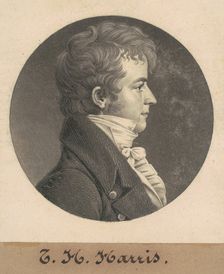 Robert Gamble, Jr., c. 1808. Creator: Charles Balthazar Julien Févret de Saint-Mémin