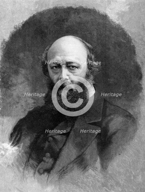 'Robert Gascoyne-Cecil, 3rd Marquess of Salisbury', 1886.Artist: Rudolf Huthsteiner