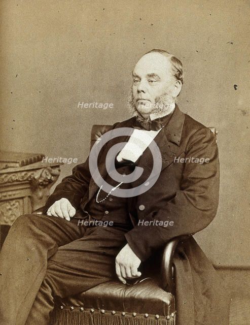 Robert Gardiner Hill, 1868. Creator: Ernest Edwards.