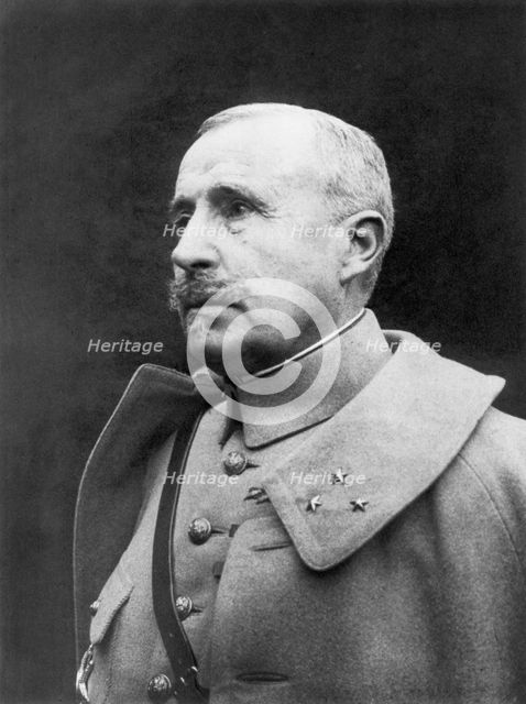 Robert Georges Nivelle, French First World War genreral, (1926). Artist: Unknown