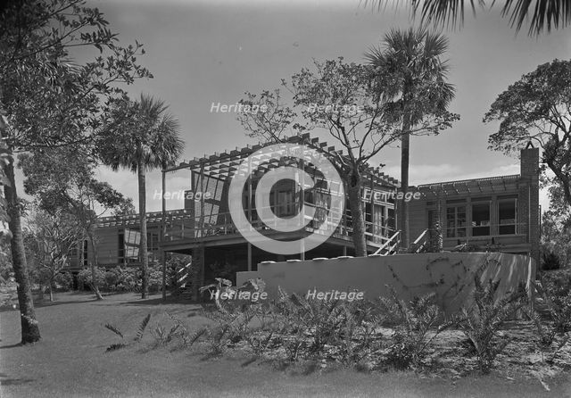 Robert Glassford, residence in Hobe Sound, Florida, 1941. Creator: Gottscho-Schleisner, Inc.