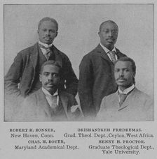 Robert H. Bonner, New Haven, Conn. Orishantkeh Fredremas, Grad. Theol. Dept., Ceylon..., 1902. Creator: Unknown