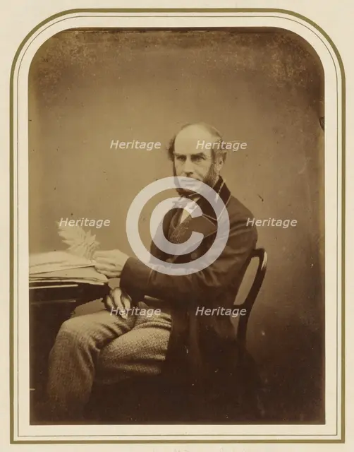 Robert Hudson, F.R.S., about 1855. Creator: Maull & Polyblank.