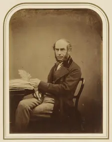 Robert Hudson, F.R.S., about 1855. Creator: Maull & Polyblank