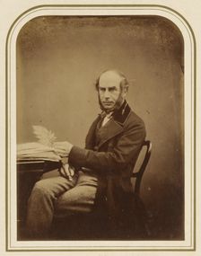 Robert Hudson, F.R.S., about 1855. Creator: Maull & Polyblank