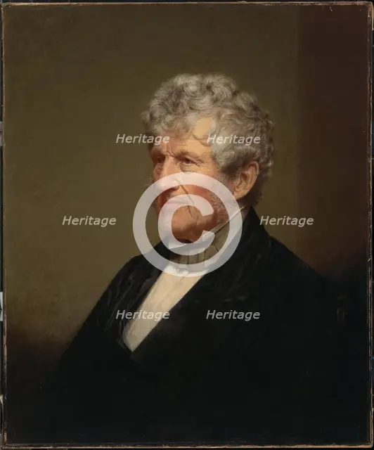 Robert Hare, c. 1856. Creator: Alvan Clark.