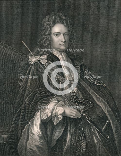 'Robert Harley, Earl of Oxford', (early-mid 19th century). Creator: WT Mote.