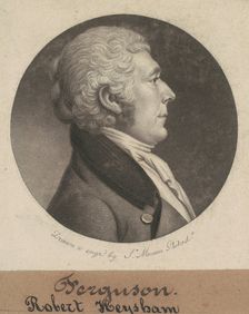 Robert Heysham, 1802. Creator: Charles Balthazar Julien Févret de Saint-Mémin