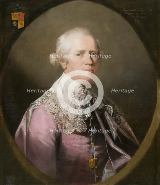 Robert Howell Vaughan, (1738 - 1792), c1784. Creator: William Parry.