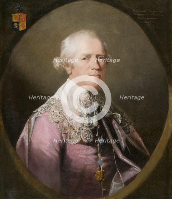 Robert Howell Vaughan, (1738 - 1792), c1784. Creator: William Parry.
